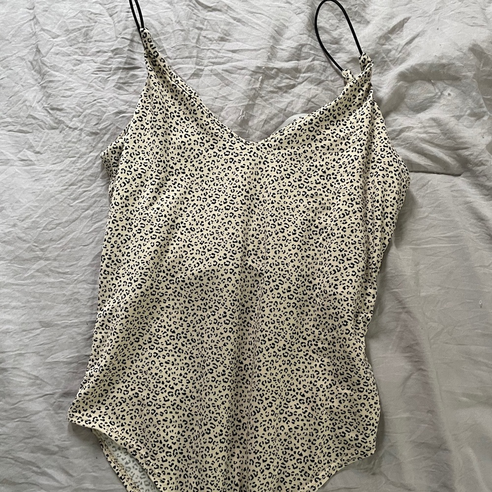 Cheetah bodysuit never worn!